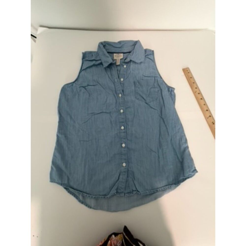 St Johns Bay PM sleeveless button down